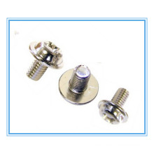 4.8grade Carbon Steel Flange Screw / Hex Flange Bolt